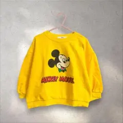 メファボリオリジナル　ディズニー レトロミッキースウェット/トレーナー　110