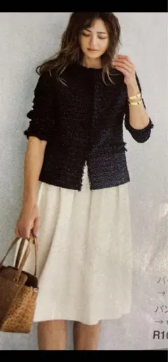 ディノス So close, ジョーゼット タックフレアスカート