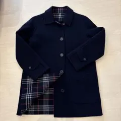 バーバリー　コート　リバーシブル　ヴィンテージ