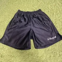 キッズジュニア★サッカーATHLETAアスレタパンツ黒140東京ヴェルディ