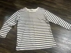 UNIQLO ストライプ 長袖Tシャツ 120