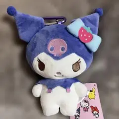 サンリオキャラクターズ いちごがま口ポーチ