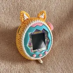 たまごっちパラダイス用 レース編みカバー　たまパラ 保護ケース ハンドメイド