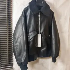 【新品】WYM GRAIN FLIGHT BOA BLOUSON サイズS/黒
