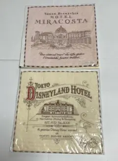 ディズニー　ミニタオル　ミラコスタ　ディズニーランドホテル　新品未使用
