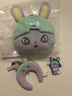 JOCHUMジェオチャム ちまた ぬいぐるみパース ミニカチューシャ 3点セット