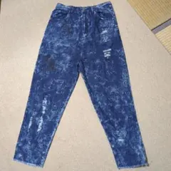 ScoLarダメージデニムパンツ レディース