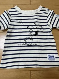 スヌーピー柄　Lee   Tシャツ　95cm