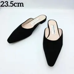 ✨極美品✨ NEBULONI　 ミュール 37 黒 スエード イタリア製　秋靴 ✨極美品✨ NEBULONI ミュール 37 黒 スエード イタリア製 秋靴 - メルカリ
