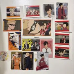 ハイキュー!! ブロマイド ぱしゃこれ 黒尾鉄朗 月島蛍