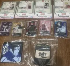 一番くじ NARUTO-ナルト- 中忍試験編　H賞、I賞、J賞11個セット