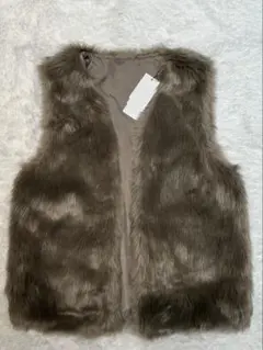 ANAP ブラウンファー ベスト