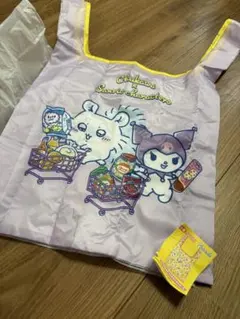 ちいかわ　サンリオ　エコバッグ　ガチャ　モモンガ　クロミ　シープラ