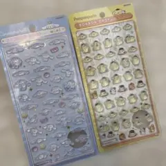 【正規品】ボンボンドロップシール ミニ サンリオ ポムポムプリン シナモロール