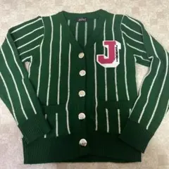 sisterJenni ストライプ カーディガン