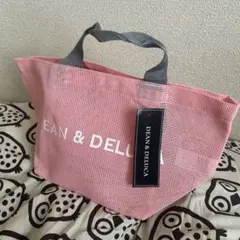 DEAN & DELUCA メッシュトートバッグ ピンク(桃色)