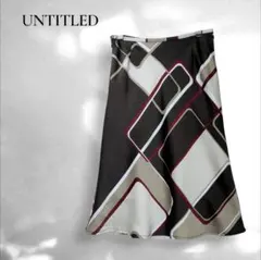 UNTTLED ♡フレアスカート膝丈