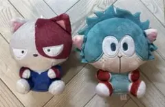 ヒロアカ　緑谷出久　轟焦凍　デクシープ　ショートキャット　アニマルぬいぐるみ