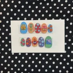 カラフルネイルチップのサムネイル