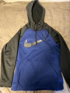 Nike Dri-FIT ネイビー/ブラック パーカー S