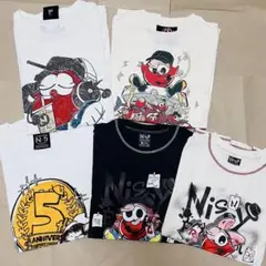 Nissy Tシャツ 5枚セット まとめ売り 西島隆弘 2026年最新】西島隆弘 Nissy アパレルの人気アイテム - メルカリ