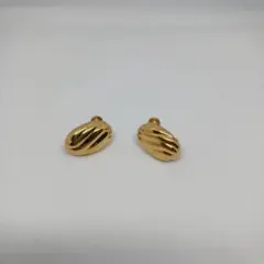ゴールド　ヴィンテージイヤリング