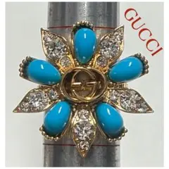 GUCCI インターロッキングG フラワーリング 15号 - メルカリ