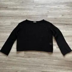 ブラック メッシュセーター GU ☆美品☆