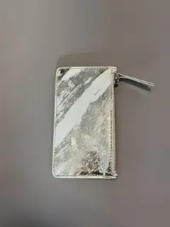 Maison Margiela メタリックペイント カードケース 小銭入れ