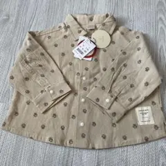 ベビー トップス シャツ ブラウス 花柄シャツ テータテート 90