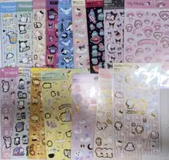 DAISO 箔押しシール サンリオ 16枚 セット