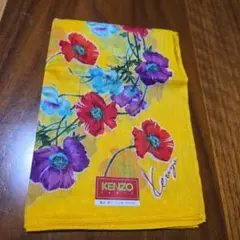 KENZO 花柄ハンカチ イエローのサムネイル