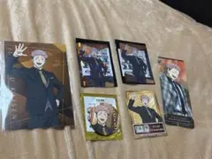 呪術廻戦 虎杖悠仁 渋谷モディまとめ クリアカード特典　ポスカ　缶バッジセット