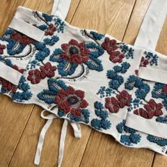 【美品】TAN フラワーモチーフコルセットのサムネイル