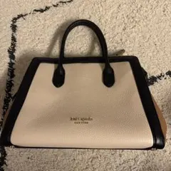 kate spade トートバッグ ベージュ/黒/茶色
