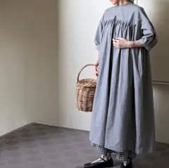 ito fukuoka 】yocka linen one-pieceレア 作家 - メルカリ