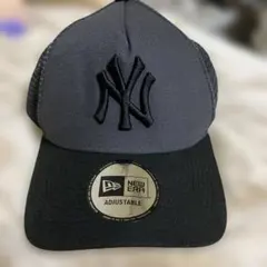 New Era ニューヨーク・ヤンキース メッシュキャップ　黒