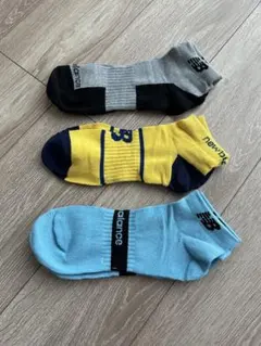 新品未使用New Balance スポーツソックス 3足セット25cm〜27cm