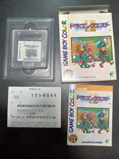 の*び様 ドラゴンクエスト I・II ゲームボーイカラー版【箱説ハガキ付き完品】