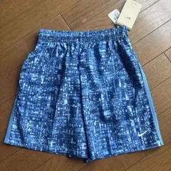 【新品】NIKE ドライフィット　ショートパンツ　ブルー　150㎝