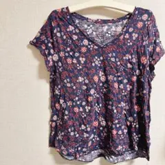 SONOMA THE EVERYDAY TEE XL ネイビー花柄