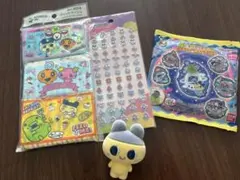 たまごっち グッズセット まめっち フィギュア シール ティッシュ
