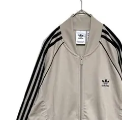 【新品未使用ビッグサイズ2XL】adidas SSTトラックジャケット ベージュ