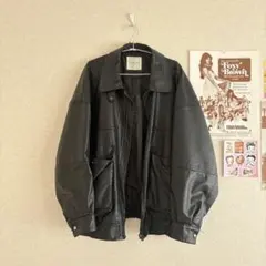 FREAK'S STORE ブラックレザージャケット