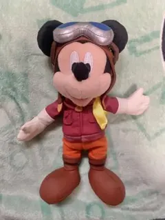 ソアリン　ミッキーマウス　ぬいぐるみバッジ