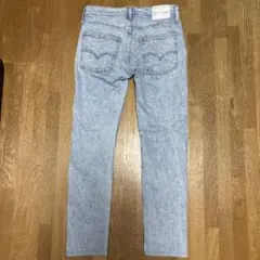 Levi'sライトブルースリムフィットデニム　ウォッシュ　W29 L32