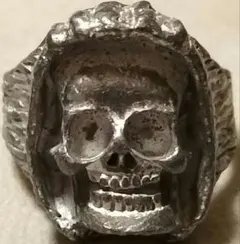 VINTAGE メキシカンスカル USミリタリーリング 米国 メキシコ MEX