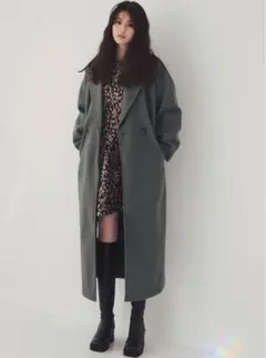 新品タグ付き　F GRL サイドスリットロングテーラードコート[fo1139]のサムネイル