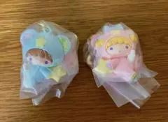 リトルツインスターズ シークレットキーホルダー星空のエンジェルデザイン2個