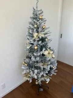 ホワイトクリスマスツリー 180cm